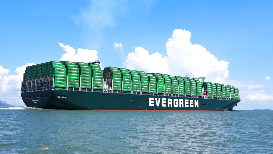 بهترین خطوط کشتی رانی جهان / شرکت کشتی رانی همیشه سبز - Evergreen Line