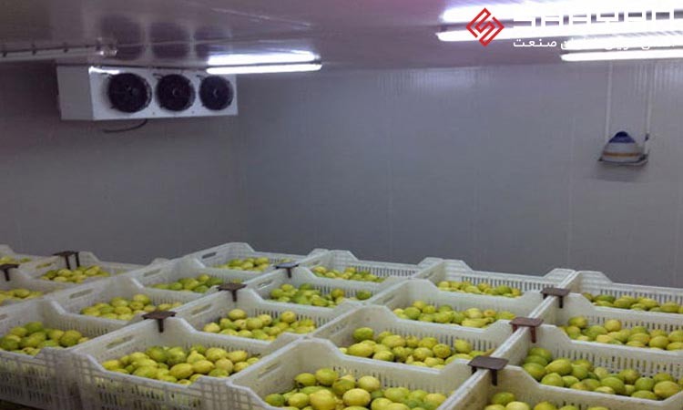 سردخانه و یخچال حمل میوه